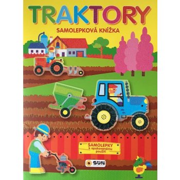 Traktory - samolepková knížka