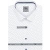 Pánská Košile AMJ Comfort pánská košile krátký rukáv slim fit VKSBR 1275