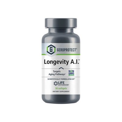 Life Extension GEROPROTECT Longevity A.I. 30 gelové tablety