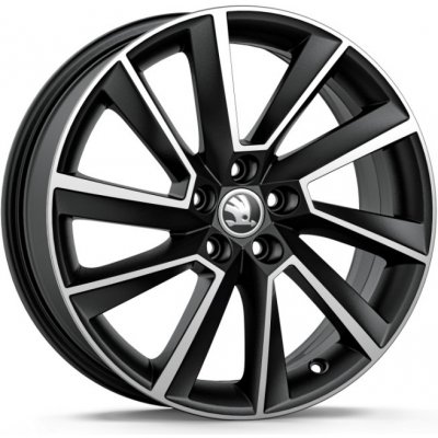 Škoda STRATOS 6,5x17 5x100 ET40 matt black – Hledejceny.cz