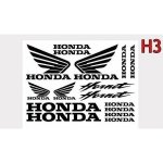 Samolepky HONDA H3 Bílé HONDA NSR 125 R - F | Zboží Auto