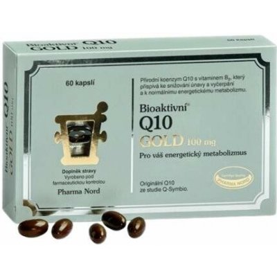 Pharma Nord Bio Quinon Q10 Gold 60 x 100 mg – Hledejceny.cz
