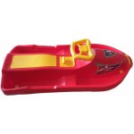 Plastkon Snow Boat bob s volantem červená – Zbozi.Blesk.cz