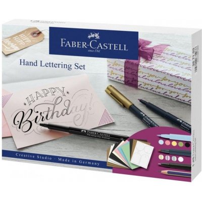 Faber-Castell Popisovače Pitt Artist Pen Hand Lettering 12 ks 6710 – Hledejceny.cz