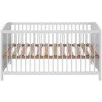 LIVARNO home postýlka s matrací, bílá – Sleviste.cz