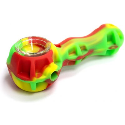 EASY GARDEN SMOKERS Silikonová dýmka Rasta 10 cm. na dab – Hledejceny.cz