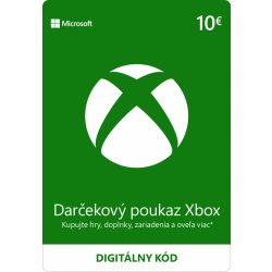 Microsoft Xbox Live dárková karta 10 €