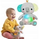 Bright Starts hračka plyšová hudební svítící Hug a bye Baby sloník – Zbozi.Blesk.cz
