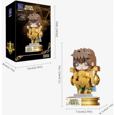 Pantasy Stavebnice - Saint Seiya Gold Saint Libra – Zboží Živě