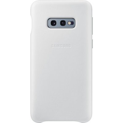 Samsung Leather Cover Galaxy S10e White EF-VG970LWEGWW – Zboží Mobilmania