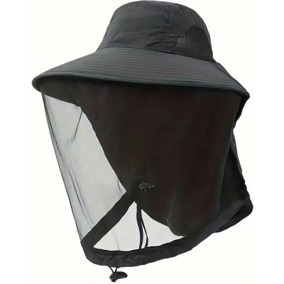 Pronett XJ5374 Rybářský klobouk s moskytiérou černá – Hledejceny.cz