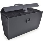 Rapesco PP A4 Aktovka na dokumenty s držadlem 19 přihrádek černá – Zboží Živě