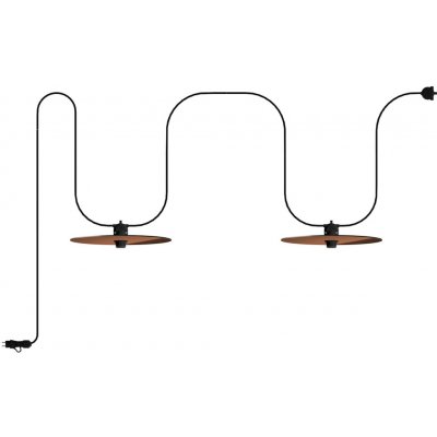 creative cables Eiva přenosný venkovní světelný řetěz IP65 2 stínidla Barva: Matná měď-matný bronz – Hledejceny.cz