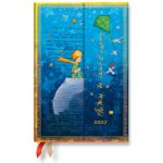 Saint-Exupéry, the Little Prince Mini Hardcover 12-Month Daily Planner, 416pg, 80gsm by Paperblanks Embellished Manuscripts Collection 2027 – Zboží Mobilmania