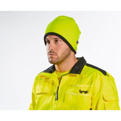Portwest Reversible Hi Vis beanie fluorescenční žluto/černá – Hledejceny.cz