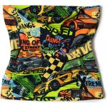 ESITO Bavlněný nákrčník Speed cars černá – Zboží Dáma