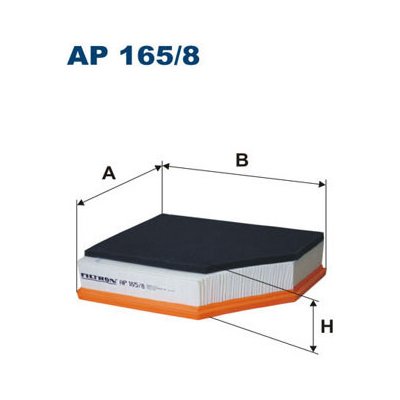 Vzduchový filtr FILTRON AP 165/8 – Hledejceny.cz