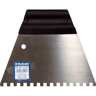 Stěrka na lepidla Kubala KU0515 180 mm zuby 4 mm – Hledejceny.cz