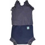 SplashAbout Plavky Happy Nappy kostýmek Modrý puntík – Zboží Dáma
