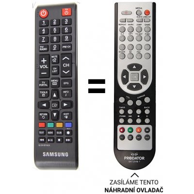 Dálkový ovladač Predátor Samsung GL59-00160C – Zboží Živě