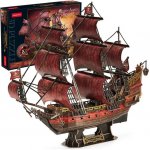 CUBICFUN 3D puzzle Plachetnice Queen Anne's Revenge 391 ks – Zbozi.Blesk.cz