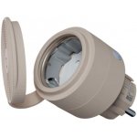 Shelly Wave Outdoor Plug S LR Mocha vnější zásuvka s měřením spotřeby (Z-Wave Long Range) SHELLY-WAVE-OTDR-PLUG-S-LR-MOCHA – Zboží Živě