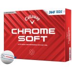 Callaway Chrome Soft 24 Triple Track 360° bílé 12 ks – Zbozi.Blesk.cz