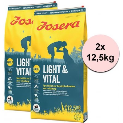 Josera Adult Light & Vital 2 x 12,5 kg