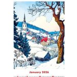 Art Naive nástěnný 2026 – Zboží Dáma