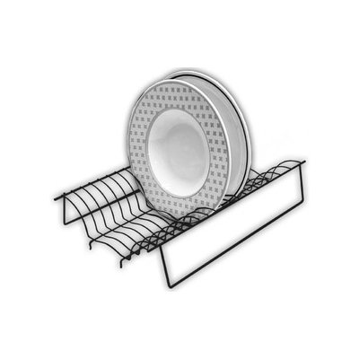 odkapávač nádobí 40cm, BLACK GLOBE, bez podnosu – Sleviste.cz