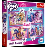 Trefl 34389 My Little Pony 4v1 35 48 54 70 dílků – Hledejceny.cz