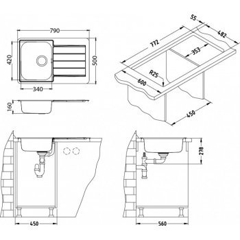 Alveus LINE 80 DEKOR 900 ECO