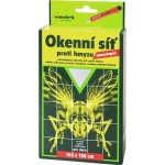 Papírna Moudrý Okenní síť proti hmyzu 180 x 150 cm samolepící bílá – Zboží Mobilmania