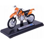 Welly Motocykl KTM 450SX F model oranžová 1:18 – Zboží Mobilmania