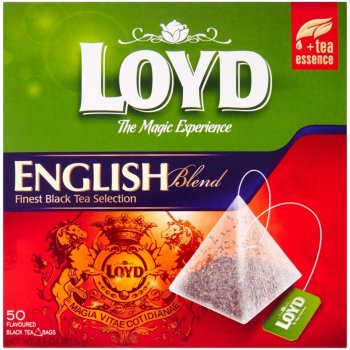 Loyd pyramids English blend černý čaj 50 x 1,75 g