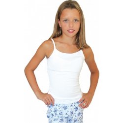 Evona Dívčí elastická košilka 7004 bílá