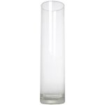 VÁZA VALEC SKLO trans.C/V V300 CIL-H300-D60 30x6cm – Hledejceny.cz