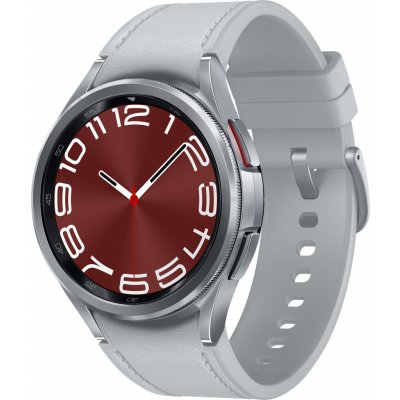 Samsung SM-R955F Galaxy Watch6 Classic 43mm LTE Silver SM-R955FZSAEUE – Zbozi.Blesk.cz