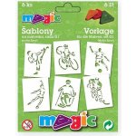 MAGIC papírové šablony na malování SPORT – Sleviste.cz