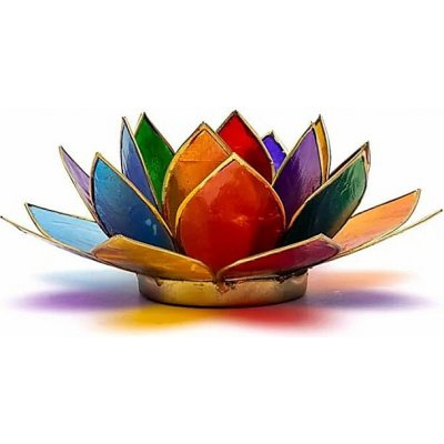 Nefertitis Svícen lotos čakrový NF58140 - cca 13,5 cm – Sleviste.cz