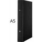 Donau kroužkový pořadač 2 kroužky A5 3 cm černý – Sleviste.cz