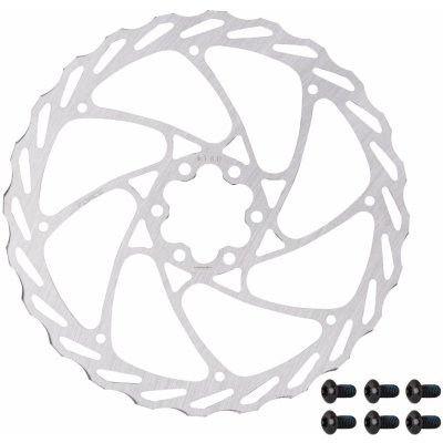Force Kotouč brzdový Force-4 180 mm, 6 děr, stříbrný – Zboží Dáma