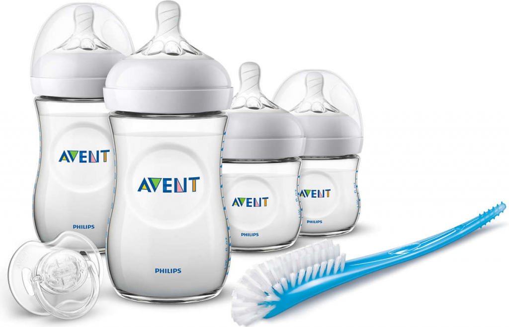 Philips Avent Startovací sada Natural 4 x láhev + kartáč + šidítko  Transparentní od 673 Kč - Heureka.cz