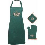 Gusta Souprava zástěra s chňapkami Cucina di mama – Hledejceny.cz