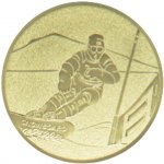 Emblém snowboard zlato 25 mm – Zboží Mobilmania