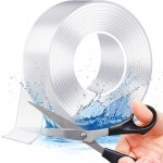Malatec Oboustranná nano lepicí páska 30 mm x 3 m transparentní – Zboží Mobilmania