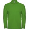 Pánské Tričko Estrella pánská polokošile s dlouhým rukávem Grass Green