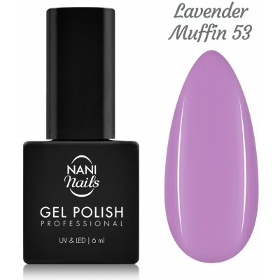 NANI gel lak Lavender Muffin 6 ml – Zboží Dáma