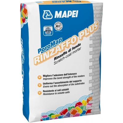 Mapei POROMAP Rinzaffo Plus Maltová směs pro základní vrstvy odolná solím, 25 kg – Zbozi.Blesk.cz