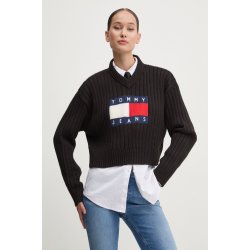 Tommy Jeans Svetr dámský lehký DW0DW18528 černá